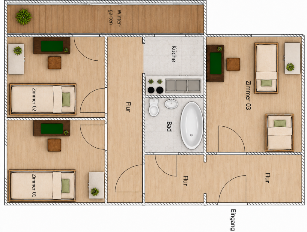 Furnished Private Room - Mollstraße, 10249 Berlin I 139-01
