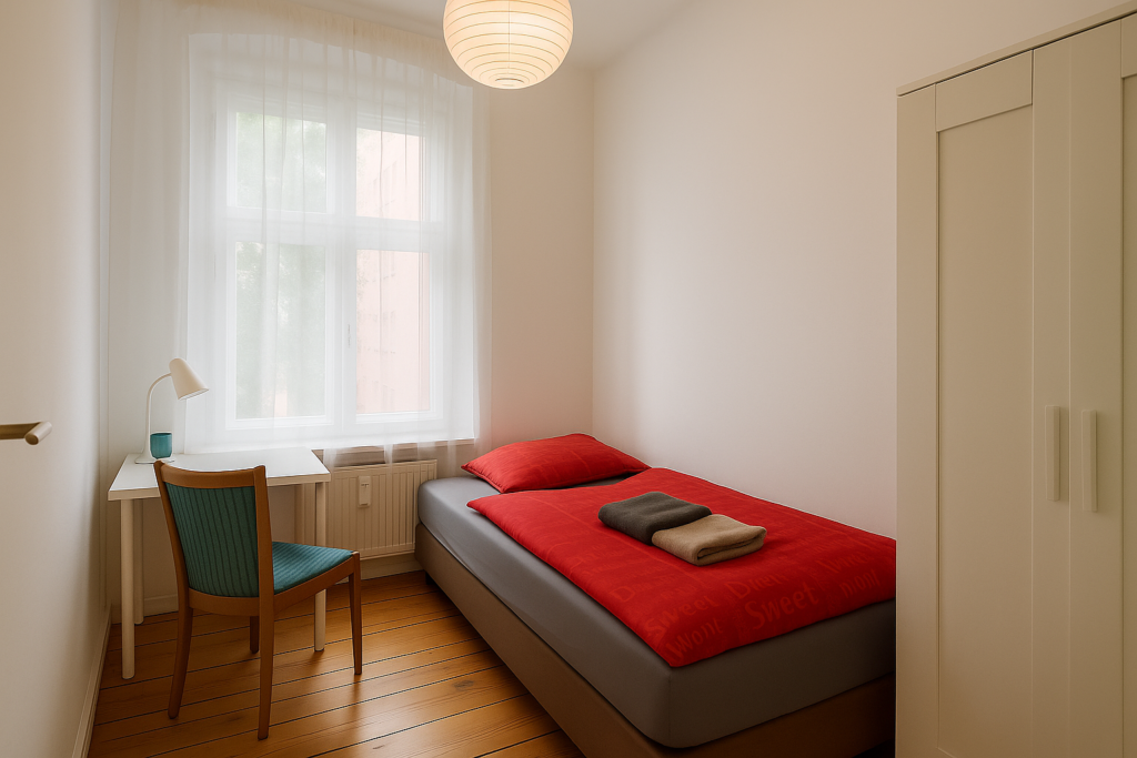 🏠 Affordable Private Room near Boddinstraße Metro – Neukölln I 94-02