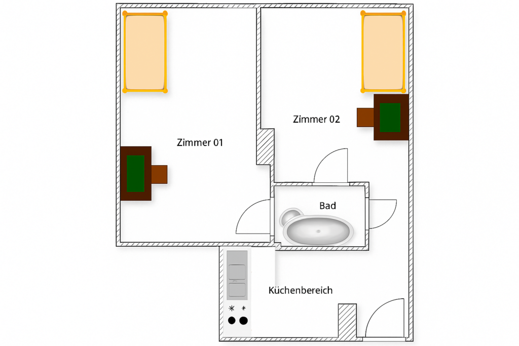 🌟 Shared Room for Rent in 2-Bedroom Apartment – Schöneberg, Berlin I 153-02/01🌟