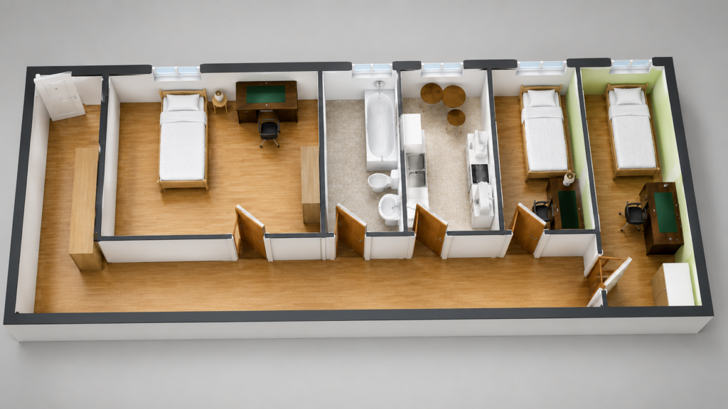 Friends Room for Two – Weisestraße, 12049 Berlin I 94-01/02