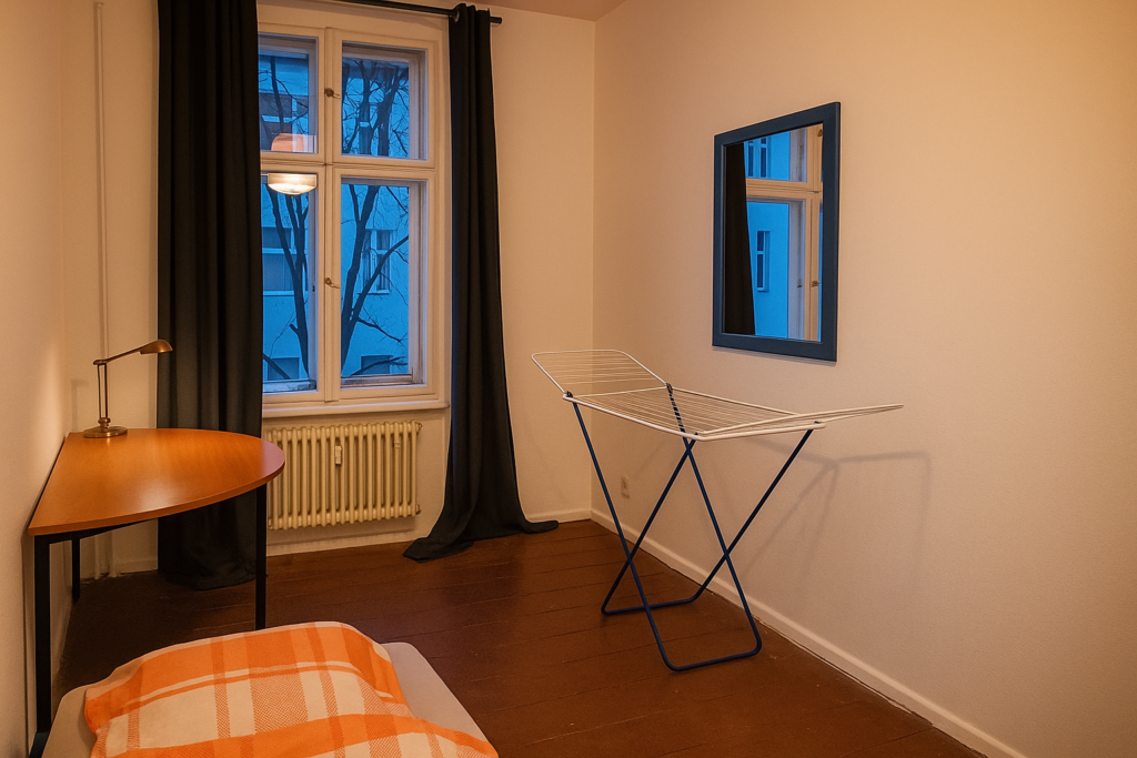 🌆Room for Rent in Berlin-Neukölln – Private & Shared Rooms with Anmeldung I 142-01