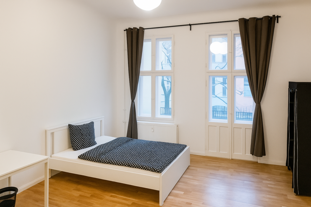 🏡 Nice Private Room in Berlin-Neukölln – 2-Bedroom Flat I 167-02/01