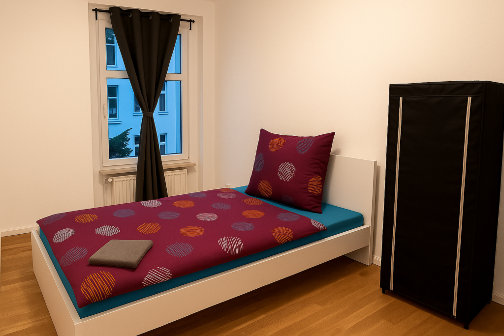 🏡 Nice Private Room in Berlin-Neukölln – 2-Bedroom Flat I 167-02/02