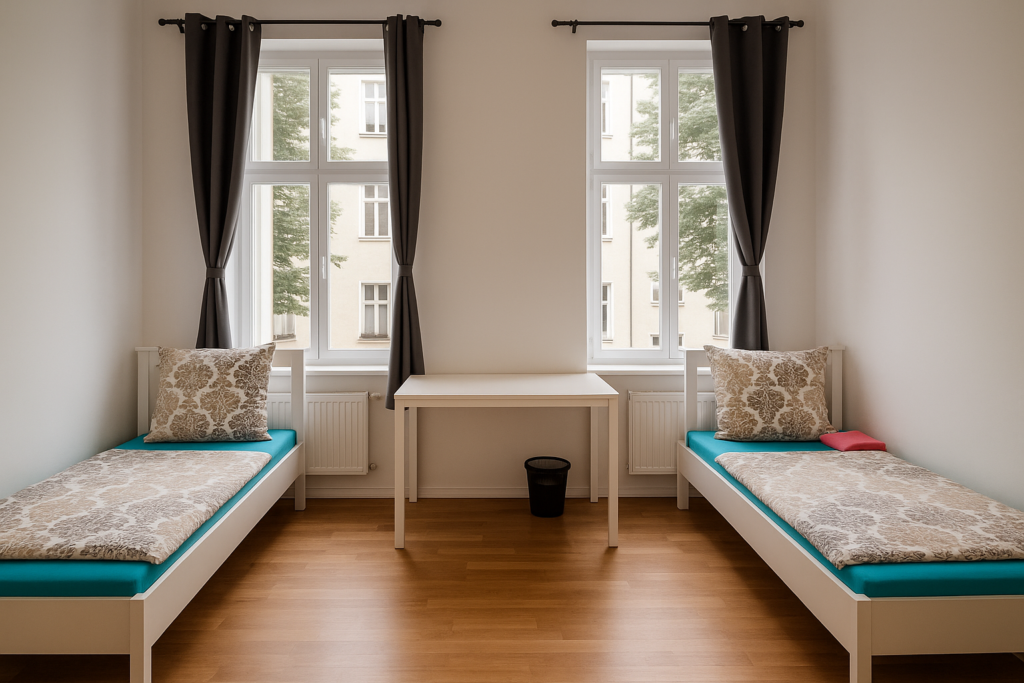 🌍Spacious Private Room in Berlin-Neukölln I 166-04