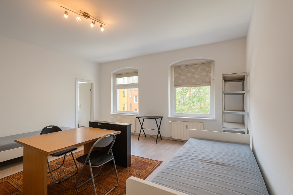 🌟 Modern 2nd-Floor Studio – Perfect for Couples or Friends | Schöneweide | 901-02