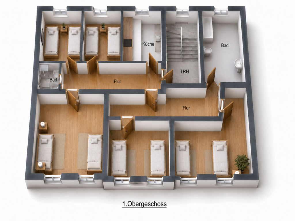 Friends Room for 2 – Hackenbergstraße, 12489 Berlin | 501-05/01