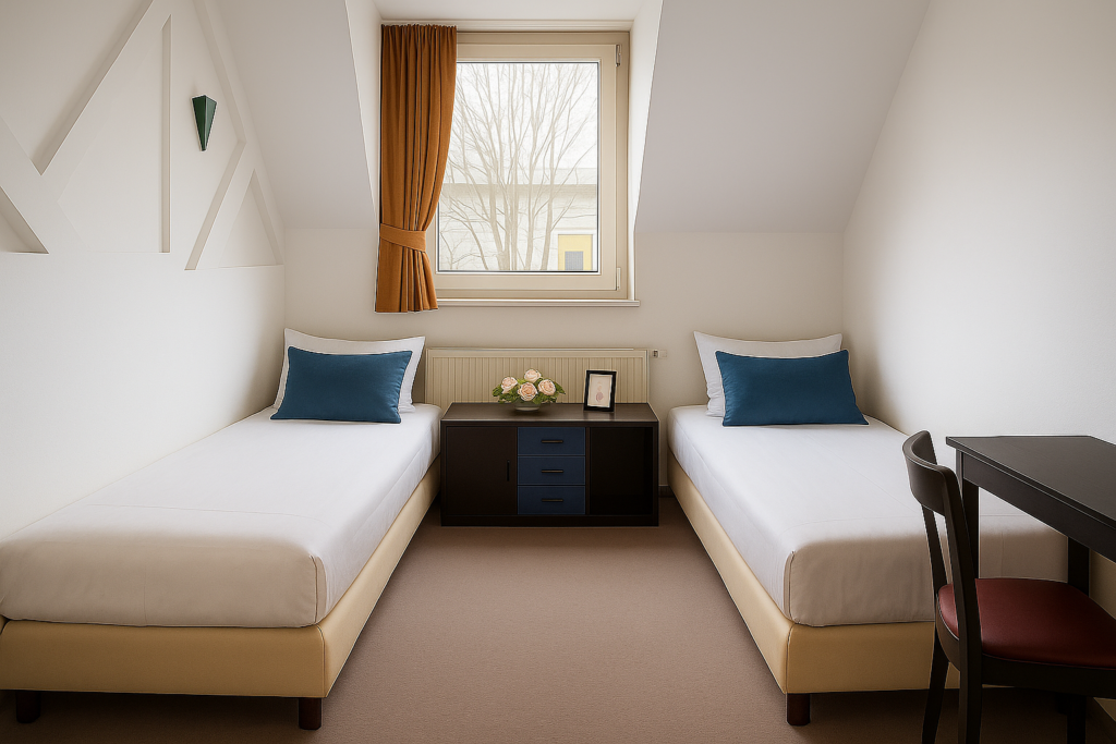 🏡 Bright 2-Person Shared Room in a Top-Floor Apartment – Adlershof, Berlin | 402-01/02