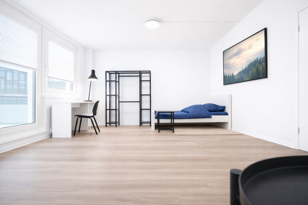 🌍Comfortable Shared Room in Modern Apartment – Leipzig-Leutzsch (4th Floor) | LZ201-03/01