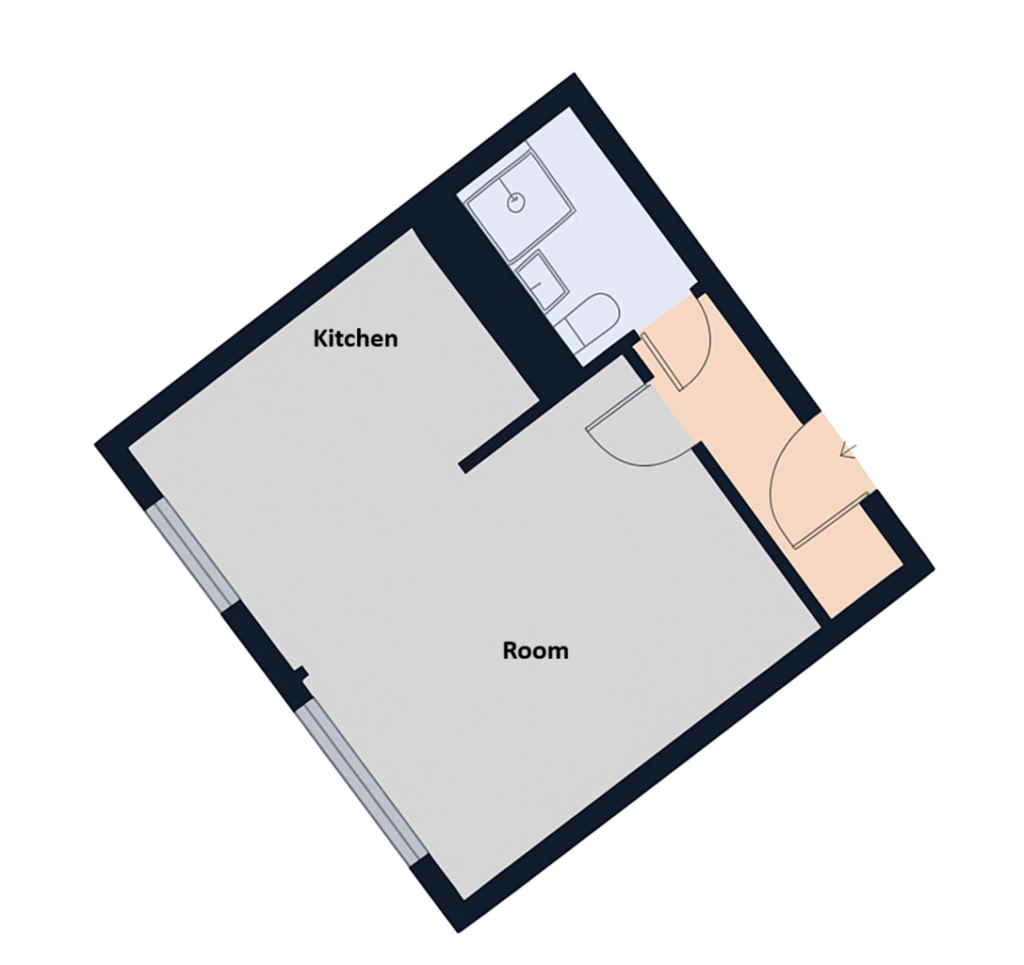 💑 Studio Apartment for Couples in Leipzig-Grünau | Available from August 1, 2026 |  490