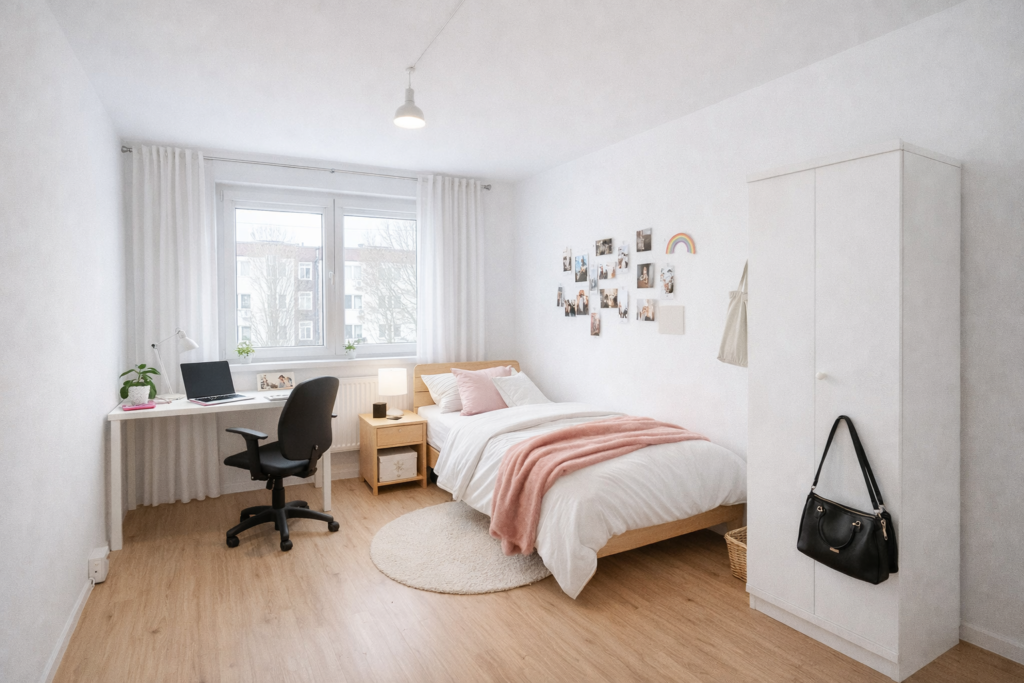 Bright Private Room for Rent in Leipzig-Grünau | €350 All-In | Anmeldung