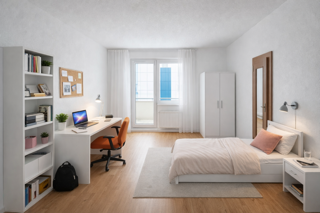 Bright Private Room for Rent in Leipzig-Grünau | €350 All-In | Anmeldung
