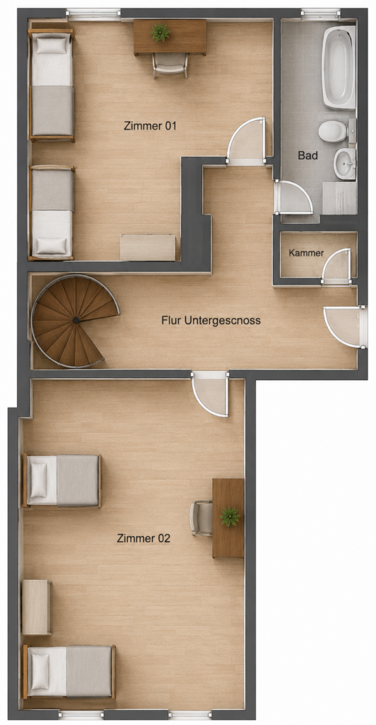 Friends Room for 3 – Waldstraße, 10551 Berlin | 101-04