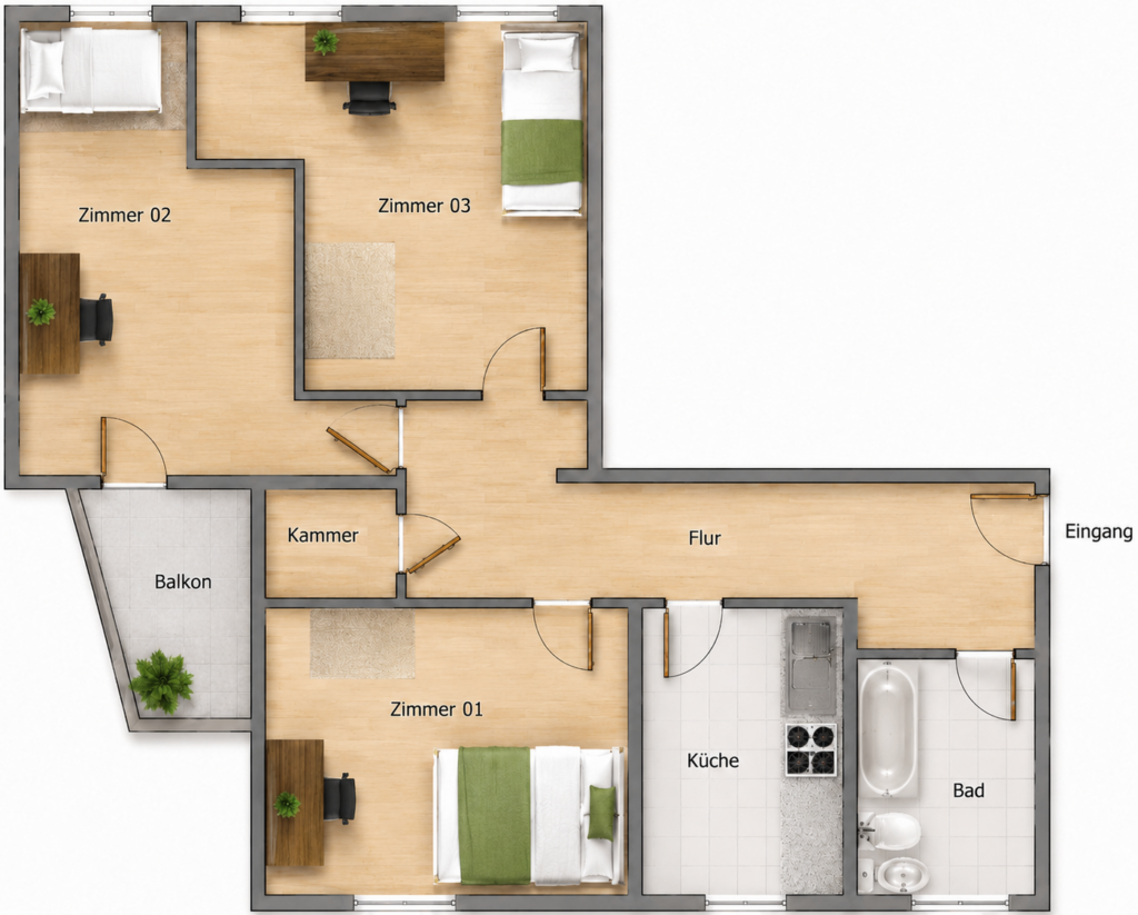 Private Room - Alt-Moabit, 10557 Berlin | 151-03